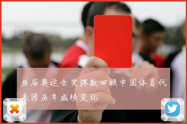 历届奥运会奖牌数回顾中国体育代表团历年成绩变化